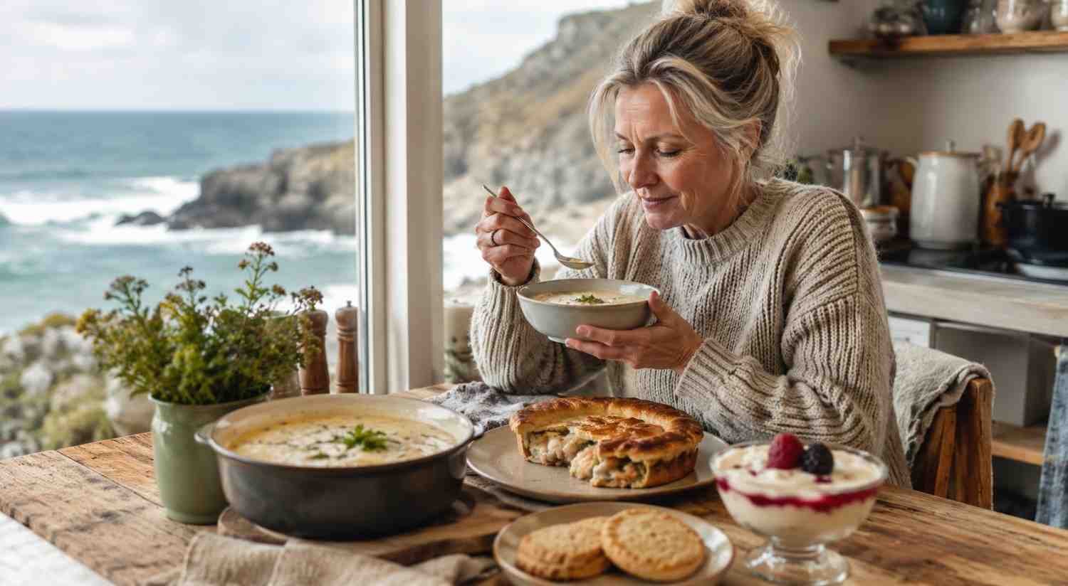 Beyond Seafood: Coastal Comfort Foods and Desserts