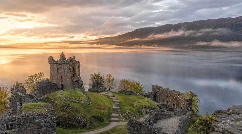 Loch Ness And Urquhart Castle Legends Meet History