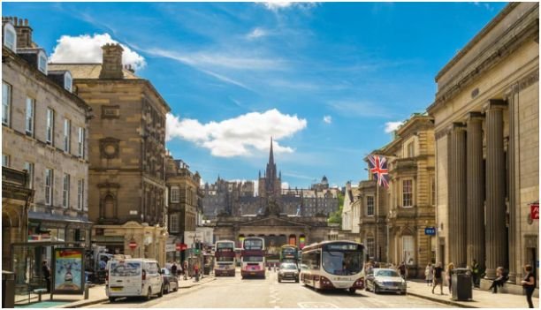 By Train From Edinburgh, Glasgow, or Aberdeen