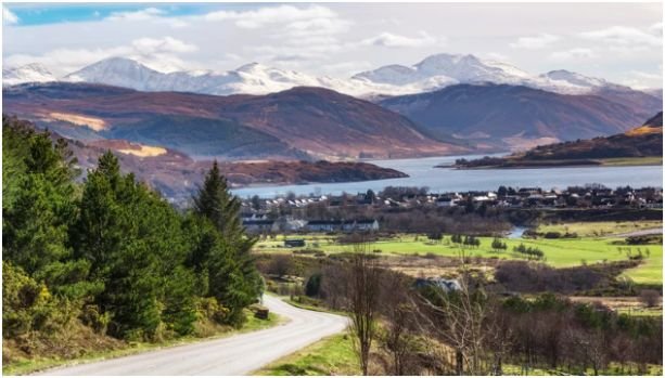 Ullapool Hill for Loch Broom Panoramas