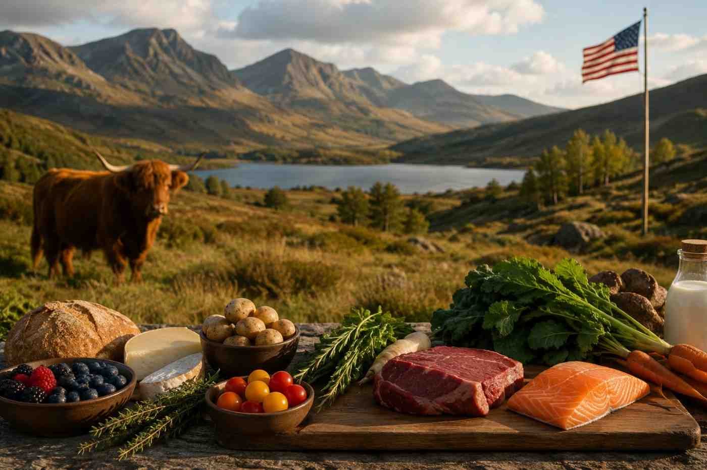 The Strong Link Between Highland Landscapes And Food