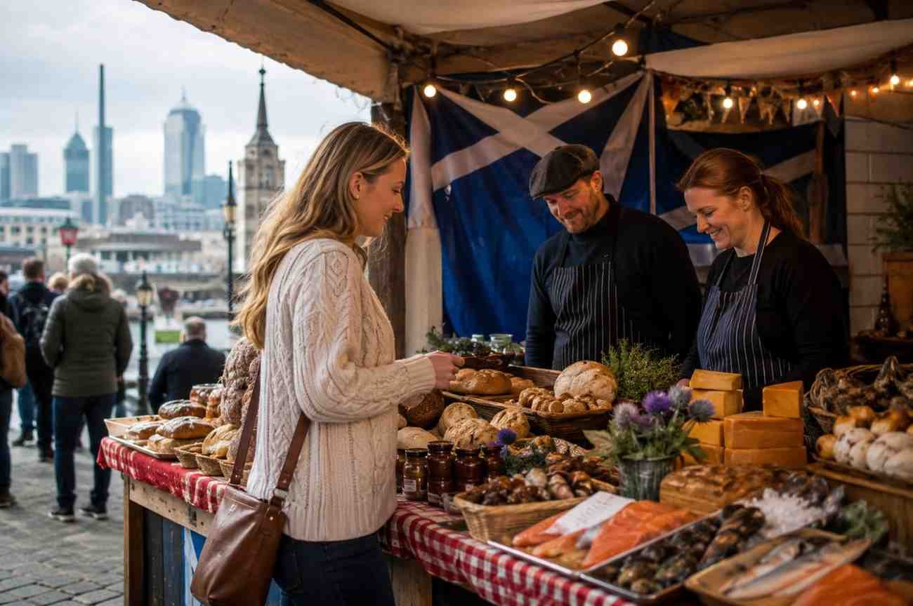 Where to Find Authentic Local Flavors at Scottish Food Markets?